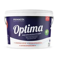 Farby wewnętrzne - Farba akrylowa Optima biała 2,7 l - miniaturka - grafika 1