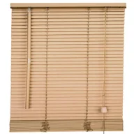 Żaluzje - Żaluzja drewniana Nordic 70 x 150 cm brązowa 27 mm - miniaturka - grafika 1