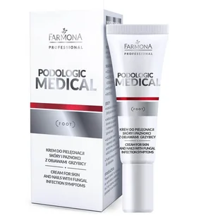 Farmona Professional PODOLOGIC MEDICAL Krem do pielęgnacji skóry i paznokci z objawami grzybicy 15ml MME0005 - Pielęgnacja stóp - miniaturka - grafika 3