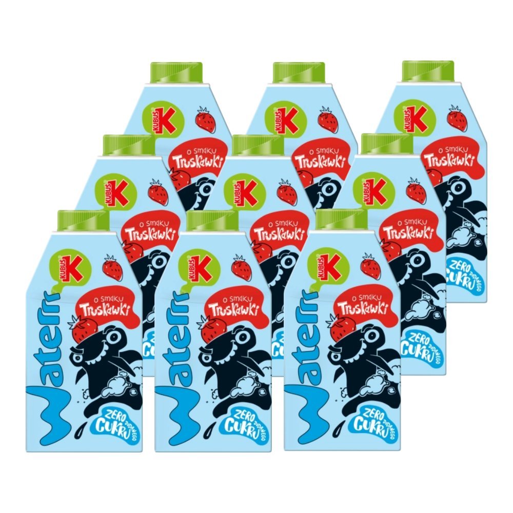 Kubuś Waterrr Truskawka kartonik 500ml x 6szt