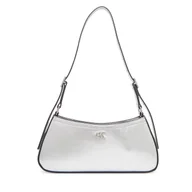 Torebki damskie - Torebka Calvin Klein Ck Metallic Small Shoulder Bag LV04F3304G Srebrny - miniaturka - grafika 1