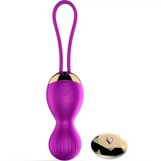 Kulki gejszy - INNY Kulki Vibrating Wibrujące-y Silicone Kegel Balls Kulki Kegla Usb 7 Function 139E493 - grafika 1