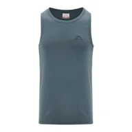 Koszulki męskie - Kappa Carsenac Tank Wygodna i stylowa koszulka techniczna kolor niebieski kobalt i niebieski Dk Denim Rozmiar L - miniaturka - grafika 1