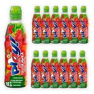 Soki i napoje niegazowane - Kubuś Play! Napój marchew truskawka jabłko limetka 400 ml x12 sztuk - miniaturka - grafika 1