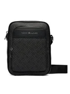 Nerki - Tommy Hilfiger Saszetka Th Flag Monogram Mini Reporter AM0AM14138 Czarny - miniaturka - grafika 1