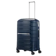 Walizki - Walizka średnia Samsonite Flux - navy blue - miniaturka - grafika 1