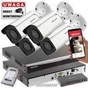 Zestawy do monitoringu - Hikvision ColorVU zestaw do monitoringu nocnego w kolorze DS-2CD2T47G2-L(2.8mm)(C) 4MPx Acusense IR60 - miniaturka - grafika 1