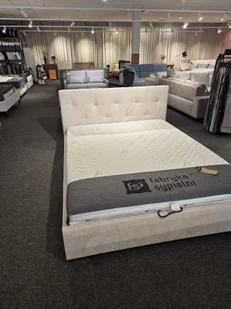 Łóżko Mini Maxi 2700 160x200 z pojemnikiem z ekspozycji Siedlce - Dom i wnętrze OUTLET - miniaturka - grafika 1