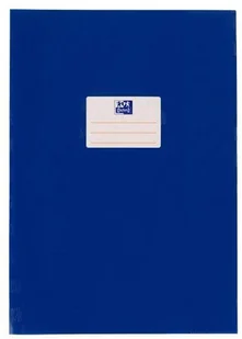 Oxford Hefthüllen für DIN A4 PP Bast blau 10Stk - Zeszyty szkolne - miniaturka - grafika 1