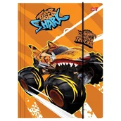 Teczki i skoroszyty - Teczka z gumką A4 Hot Wheels - miniaturka - grafika 1
