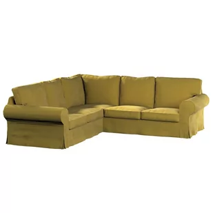 Dekoria Pokrowiec Ektorp na sofę narożną oliwkowy zielony 240/136 x 82 x 73 cm Velvet 640-704-27 - Pokrowce na meble Dekoria Pokrowiec Ektorp na sofę narożną oliwkowy zielony 240/136 x 82 x 73 cm Velvet 640-704-27 - Pokrowce na meble - miniaturka - grafika 1
