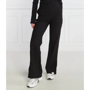 CALVIN KLEIN JEANS Spodnie | Regular Fit - Spodnie damskie - miniaturka - grafika 1