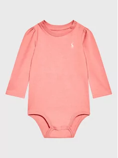 Body dla niemowląt - Polo Ralph Lauren Body dziecięce 310851073009 Różowy Regular Fit - grafika 1