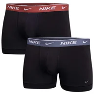 Pozostała odzież narciarska - Nike Bokserki Męskie Trunk 2 Pary Czarny 0000Ke1085 5I7 Xl - miniaturka - grafika 1