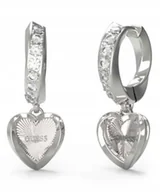 Kolczyki - Kolczyki Guess Mon Amour SERCA wiszące NA PREZENT JUBE04615JW-RH - miniaturka - grafika 1
