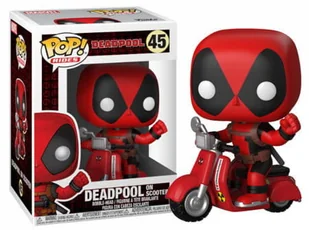 FunKo Figurka Pop! Deadpool na skuterze Marvel FK30969 - Figurki kolekcjonerskie - miniaturka - grafika 4