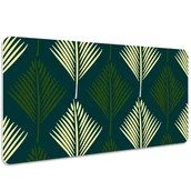 Podkładki na biurko - Mata ochronna na biurko Egzotyczne liście 100x50 cm - miniaturka - grafika 1