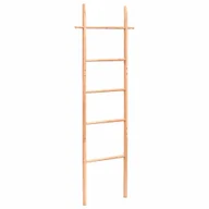 Ręczniki - vidaXL Drabinka na ręczniki 170 cm z litego drewna orzechowego - miniaturka - grafika 1