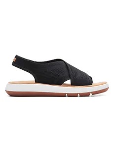 Clarks Sandały "Jemsa Dash" w kolorze czarnym - Sandały damskie - miniaturka - grafika 1