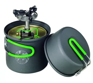 Optimus Optimus Palnik + naczynia Crux Lite/Terra Solo Cookset czarno-zielony 8019749) 8019749 - Inne urządzenia gastronomiczne - miniaturka - grafika 1