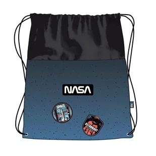 St. Right Worek Szkolny Sportowy Gimnastyczny Na Buty Obuwie Do Szkoły Na Basen Trening Space Moon - Worki na buty - miniaturka - grafika 1