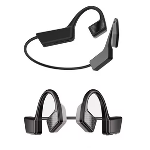 Strado K08 Bone Conduction czarne - Słuchawki - miniaturka - grafika 1