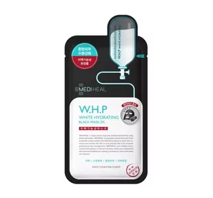 Mediheal W.H.P White Hydrating Black Mask EX 25 ml Czarna maska nawilżająco-wybielająca do twarzy Mediheal - Maseczki do twarzy - miniaturka - grafika 1