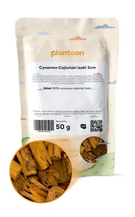 Cynamon Cejloński laski 2cm 50g - Przyprawy i zioła sypkie - miniaturka - grafika 1