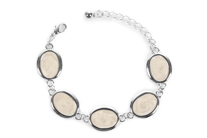 Bransoletka Glam Perłowa Masa Jubilerska