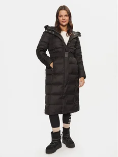 Geox Kurtka puchowa Pheby W4626V T3146 F9000 Czarny Regular Fit - Kurtki damskie - miniaturka - grafika 1