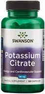 Suplementy naturalne - SWANSON Potas 120 kaps. - miniaturka - grafika 1