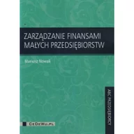 Finanse, księgowość, bankowość - Zarządzanie finansami małych przedsiębiorstw - Mariusz Nowak - miniaturka - grafika 1
