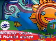 Tablice dla dzieci - Brimarex Rozkładana tablica z mazakiem wodnym - miniaturka - grafika 1