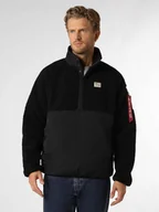 Kurtki męskie - Alpha Industries Męska kurtka anorak Mężczyźni czarny jednolity, S - miniaturka - grafika 1