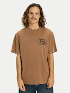 Koszulki męskie - DC Shoes T-Shirt Parts Dep EDYZT04366 Brązowy Regular Fit - miniaturka - grafika 1