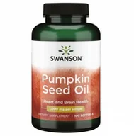 Suplementy diety - Pumpkin Seed Oil 1000 mg (100 kaps.) - miniaturka - grafika 1