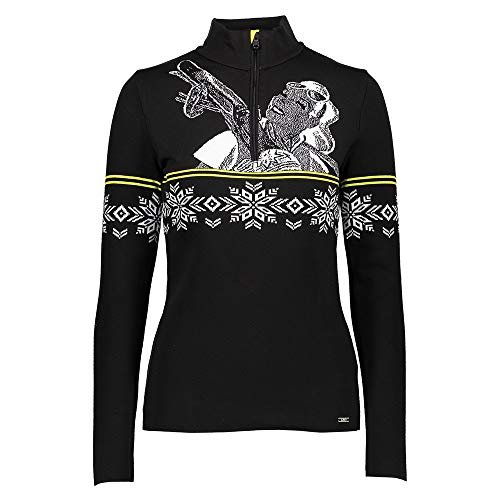 CMP damska maglia hydrofobowa 7h96926 top, czarny, 46