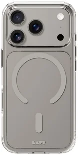 Laut Crystal Fluro - etui do iPhone 17 Pro kompatybilne z MagSafe clear gray - Etui i futerały do telefonów - miniaturka - grafika 1