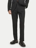 Garnitury - Jack&Jones Spodnie garniturowe Franco 12199893 Czarny Super Slim Fit - miniaturka - grafika 1