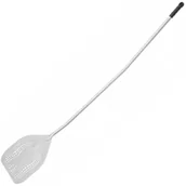 Akcesoria gastronomiczne - Łopata do pizzy Arena kwadratowa perforowana z wygiętym uchwytem 350 x 1840 mm - miniaturka - grafika 1