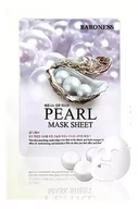 Maseczki do twarzy - Baroness Maska w płachcie z ekstraktem z pereł 23g - miniaturka - grafika 1