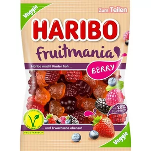 Haribo Fruitmania Berry Żelki Vege 160 g Haribo - Żelki - miniaturka - grafika 1