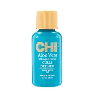 Olejki do ciała i włosów - Farouk CHI Aloe Vera olejek do włosów kręconych z aloesem 15 ml 0633911811412 - miniaturka - grafika 1