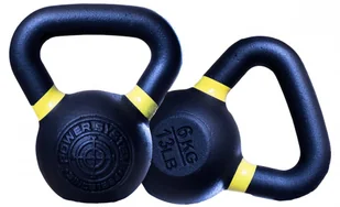 Kettlebell Power System  Posilovací Činka Kettlebell 6 Kg Żółty - Kettlebell - miniaturka - grafika 1