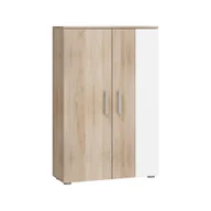 Szafki do salonu - Szafka STE-03 Stella MebloCross Śliwa Wallis / Czarny Połysk - miniaturka - grafika 1