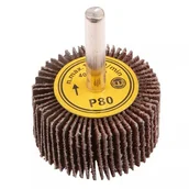 Narzędzia warsztatowe - Topex Grupa sp. z o.o. S.K. Ściernica listkowa trzpieniowa 40x20mm K80 55H756 - miniaturka - grafika 1