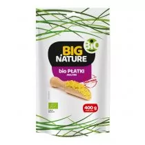 Big Nature Płatki jaglane Duża Paka 400 g Bio - Płatki śniadaniowe i musli - miniaturka - grafika 1