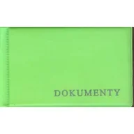 Szkolne artykuły papiernicze - Okładka na dokumenty małe grass - miniaturka - grafika 1