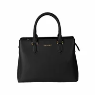 Torebki damskie - Elegancka torebka damska czarna MILANO Captain Mike - miniaturka - grafika 1