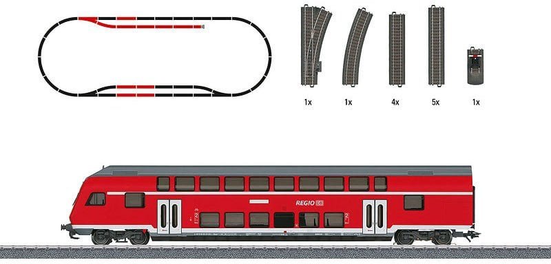 Märklin 78479, HO 1:87, 15 yrs, Grey, Red, White